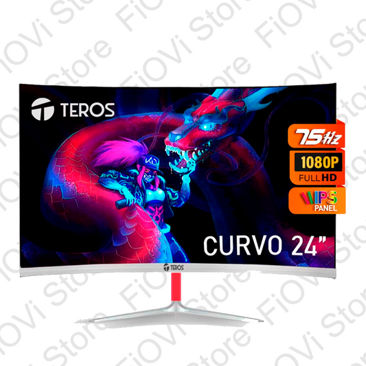 Monitor Teros TE-3131, 23.8" IPS, 75Hz, 1920x1080 Full HD, VGA, HDMI, CURVO
